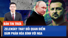 Zelensky thay đổi quan điểm đàm phán hòa bình với Nga, Điện Kremlin phản ứng