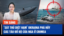 ‘Sát thủ diệt hạm’ Ukraina phá hủy các tàu Nga; Mỹ dừng vận chuyển đạn dược khiến  Israel lo ngại