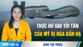 Thực hư UAV do thám tối tân của Mỹ bị chiến đấu cơ của Nga bắn hạ trên Biển Đen