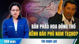 Ông Hun Sen kêu gọi cả nước đánh trống, bắn pháo hoa ngày động thổ kênh đào Phù Nam Techo