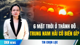 Cư dân mạng Trung Quốc thảo luận sôi nổi khi 6 mặt trời xuất hiện ở Thành Đô, Tứ Xuyên