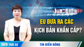 40% ngoại thương có thể bị ảnh hưởng, EU đưa ra các kịch bản khẩn cấp?