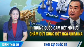 Trung Quốc cam kết nỗ lực chấm dứt xung đột Nga - Ukraina