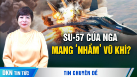 Vì sao Su-57 Nga mang tên lửa bên ngoài khi nó được thiết kế để mang bên trong?