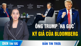 Phỏng vấn nảy lửa với Bloomberg: Ông Trump được khán giả tán thưởng