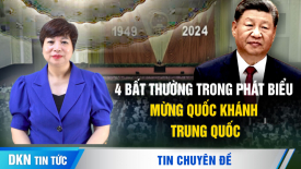 4 điểm bất thường trong bài phát biểu mừng ‘Quốc khánh’ của ông Tập