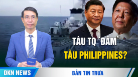 Tàu TQ ‘cố ý đâm’ tàu Philippines? Cảnh sát Gruzia ‘đánh bất tỉnh’ lãnh đạo phe đối lập?